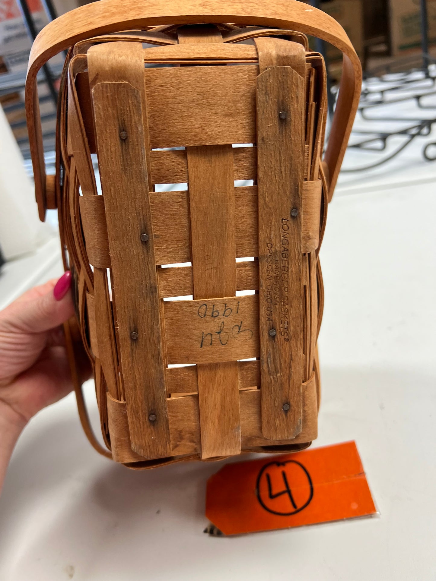 Longaberger shades of autumn Small Vegetable basket