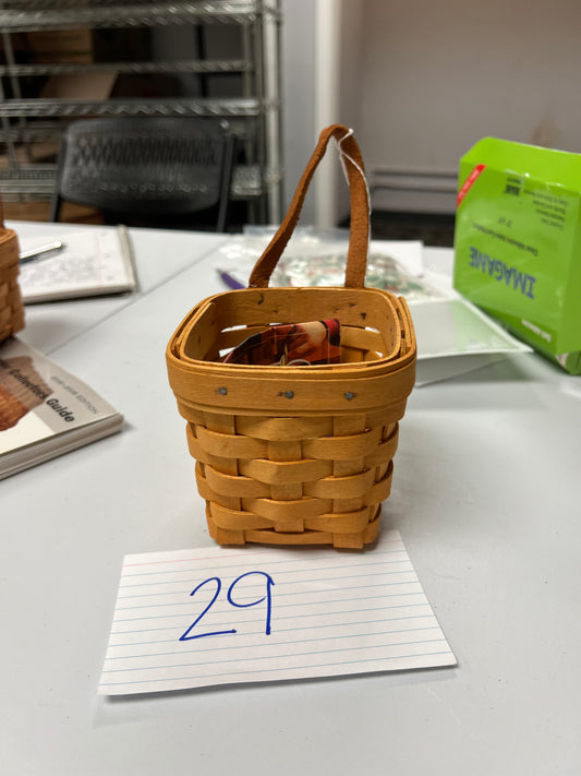 Longaberger Chives Basket