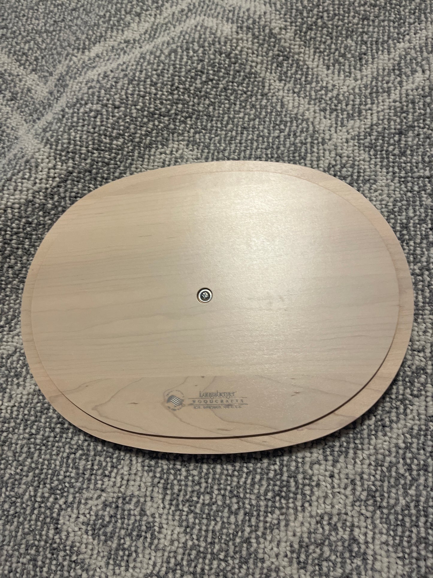 Longaberger 12”x9” ovular lid