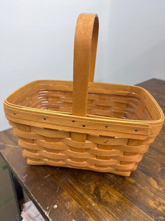 Longaberger spring basket with protector
