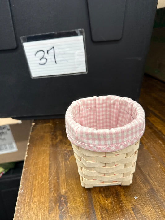 Longaberger pencil pal with liner and protector