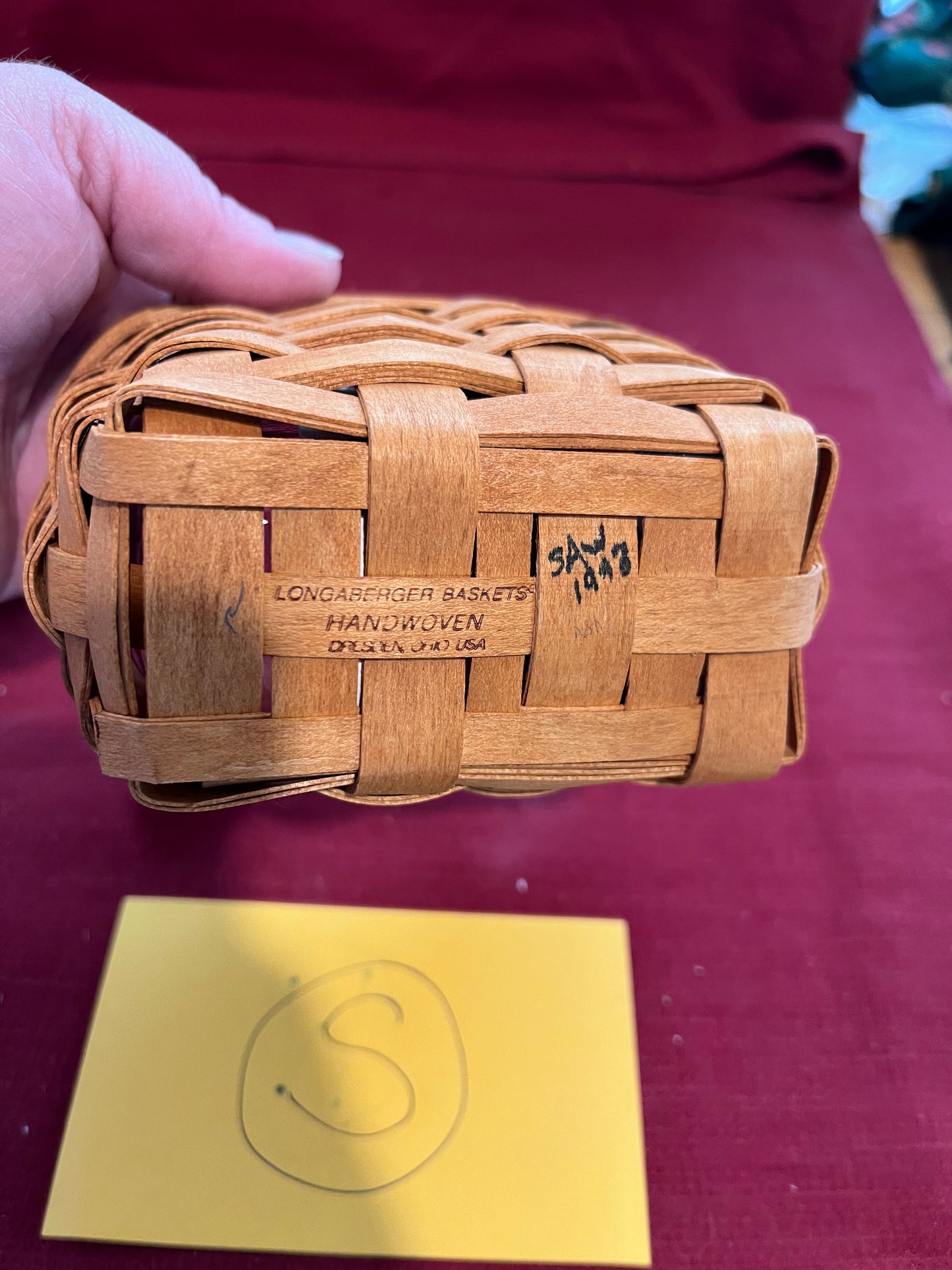 Longaberger Ambrosia Basket with Protector