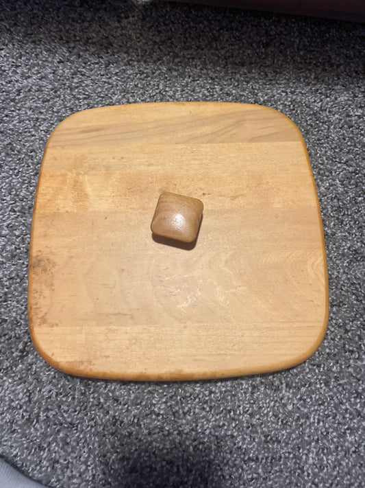 Longaberger 10” square lid