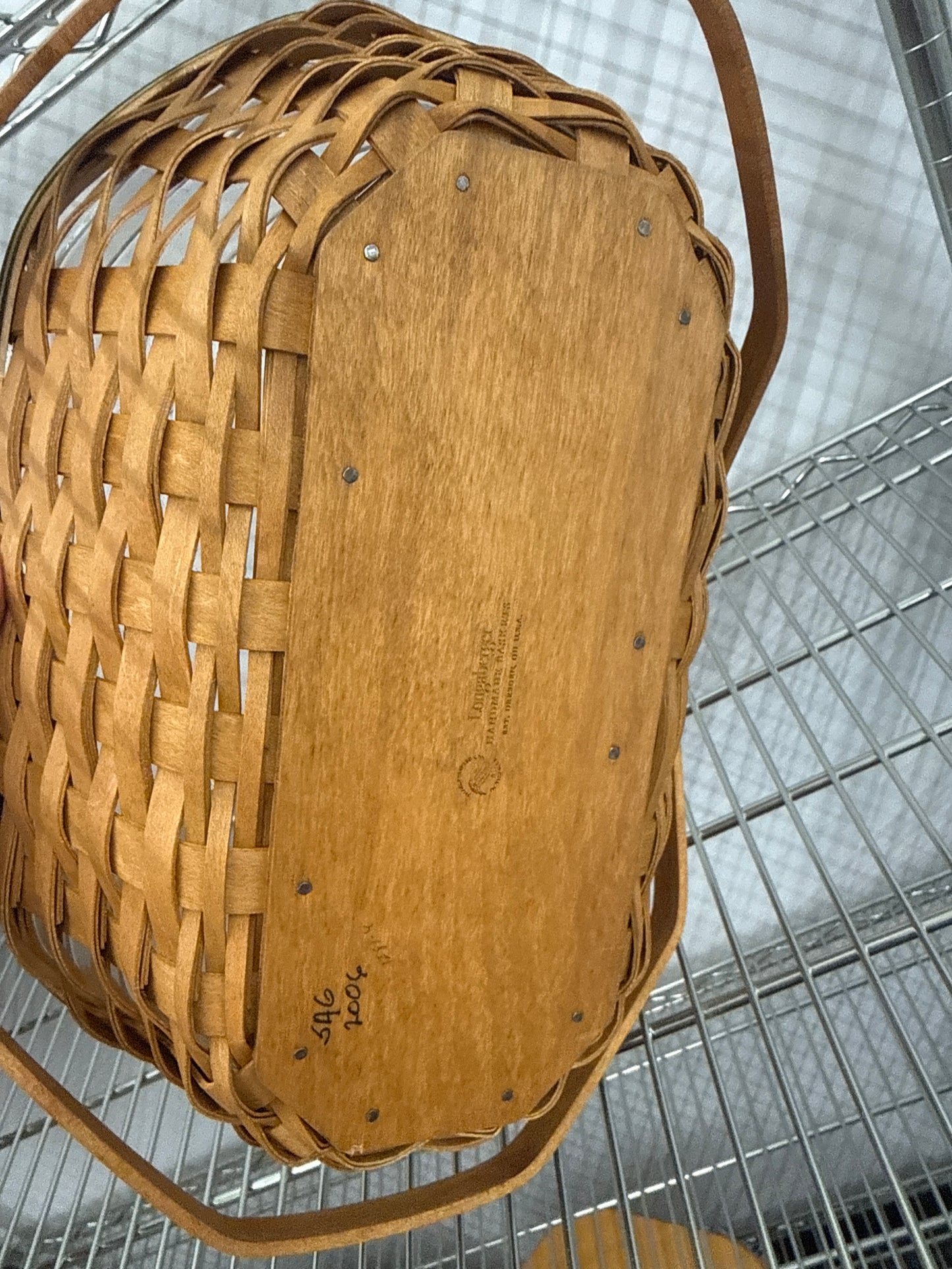 Longaberger 2006 natures garland basket with protector