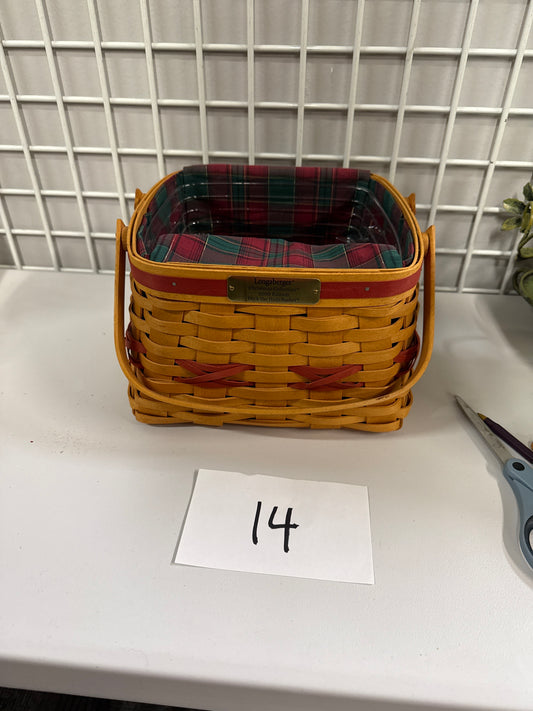 Longaberger deck the halls basket