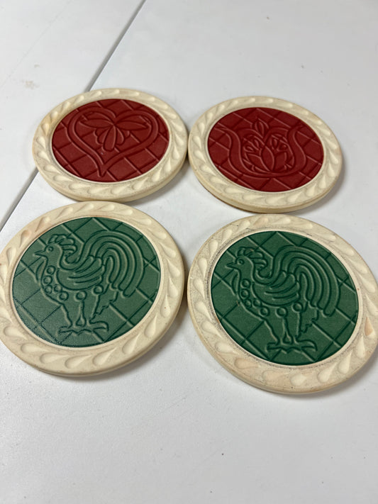 Longaberger American Craft Original Set of 4 Coasters