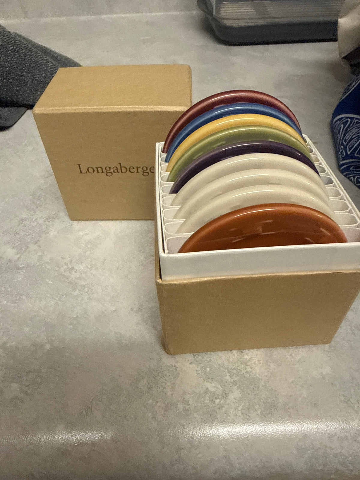 Longaberger pottery chips