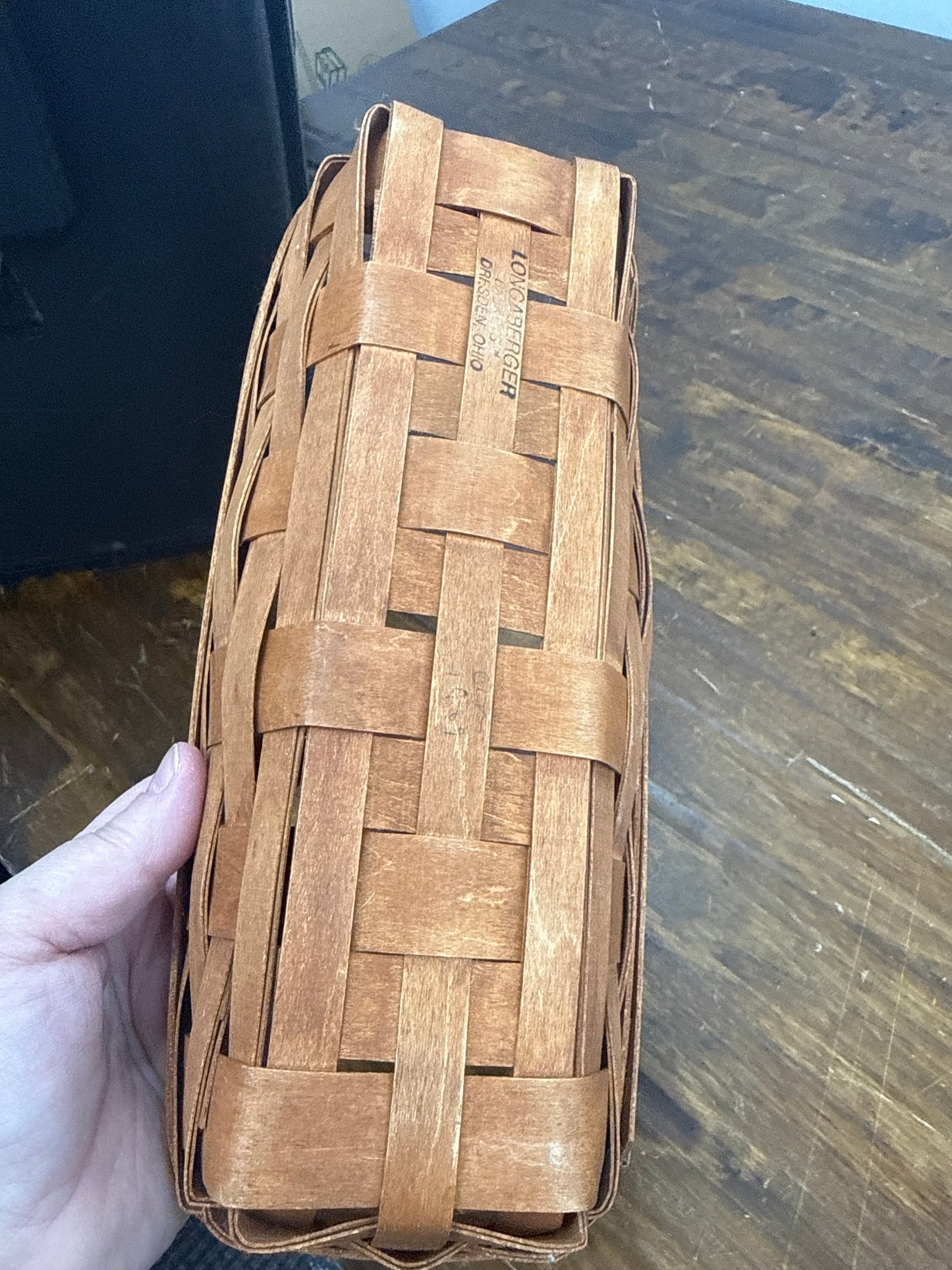 Longaberger bed basket