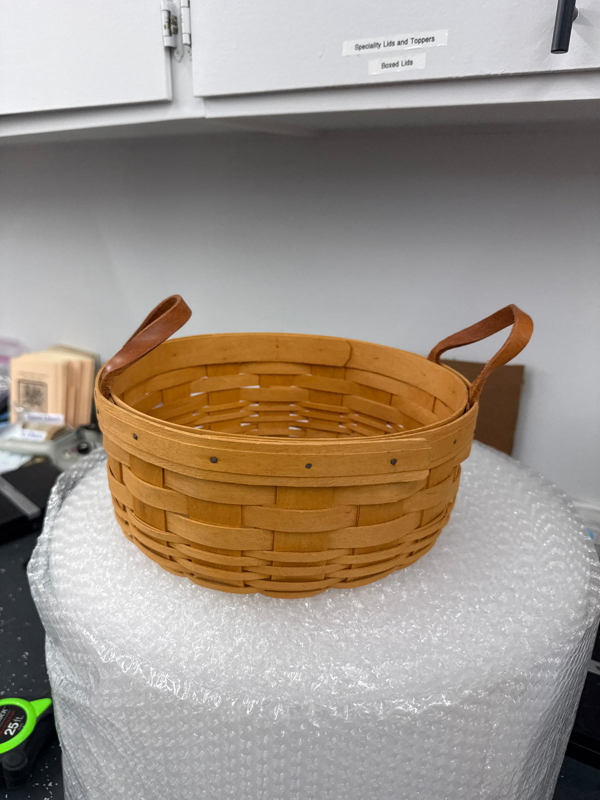 Longaberger darning basket