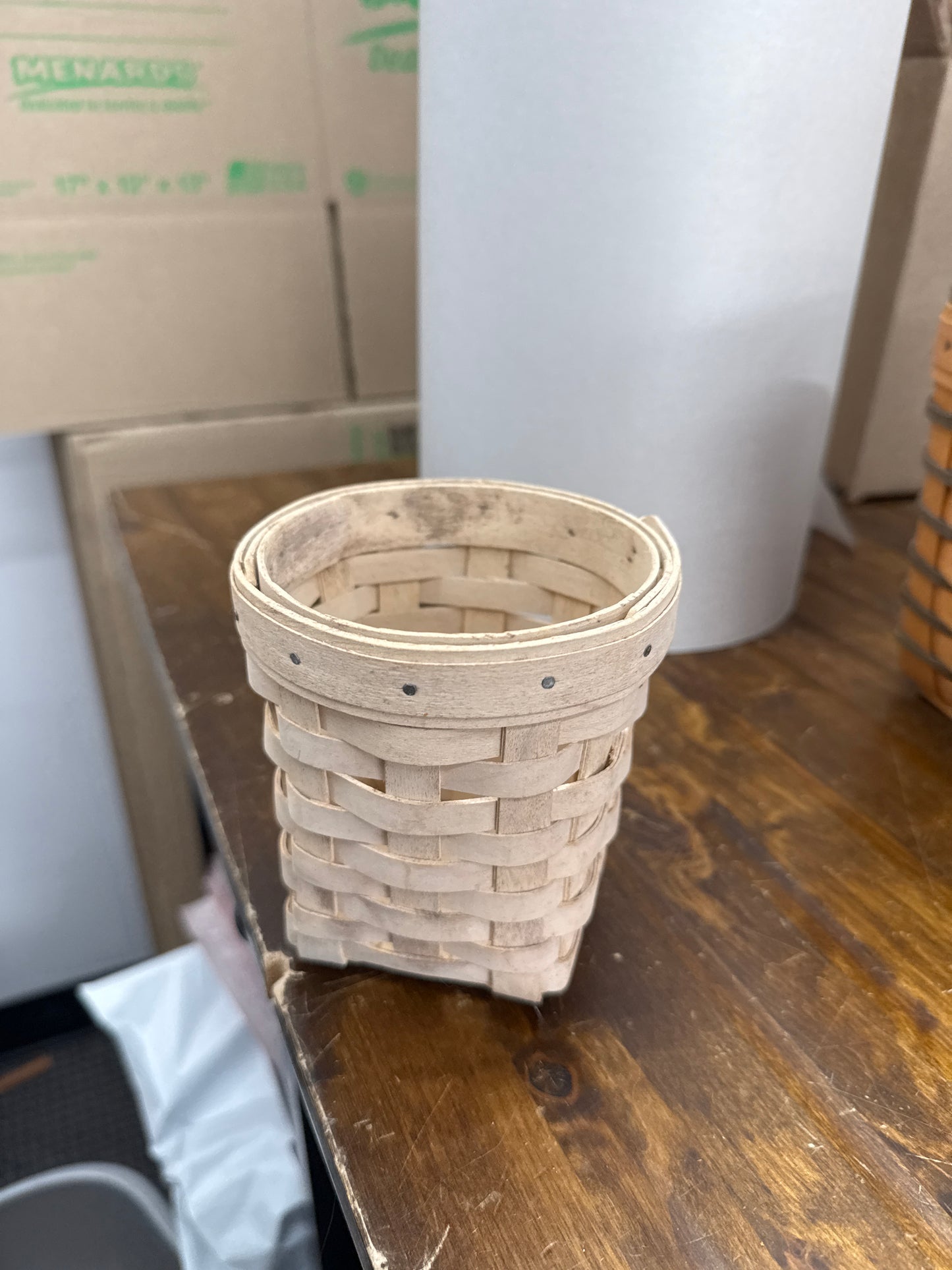 Longaberger pencil pal -is a little dirty