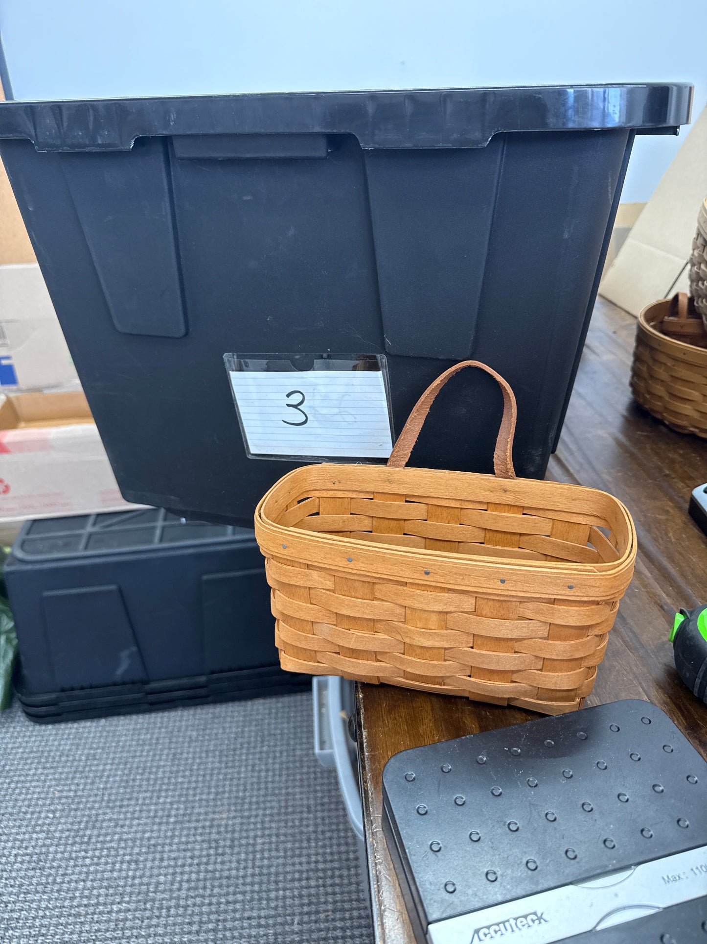 Longaberger small key basket