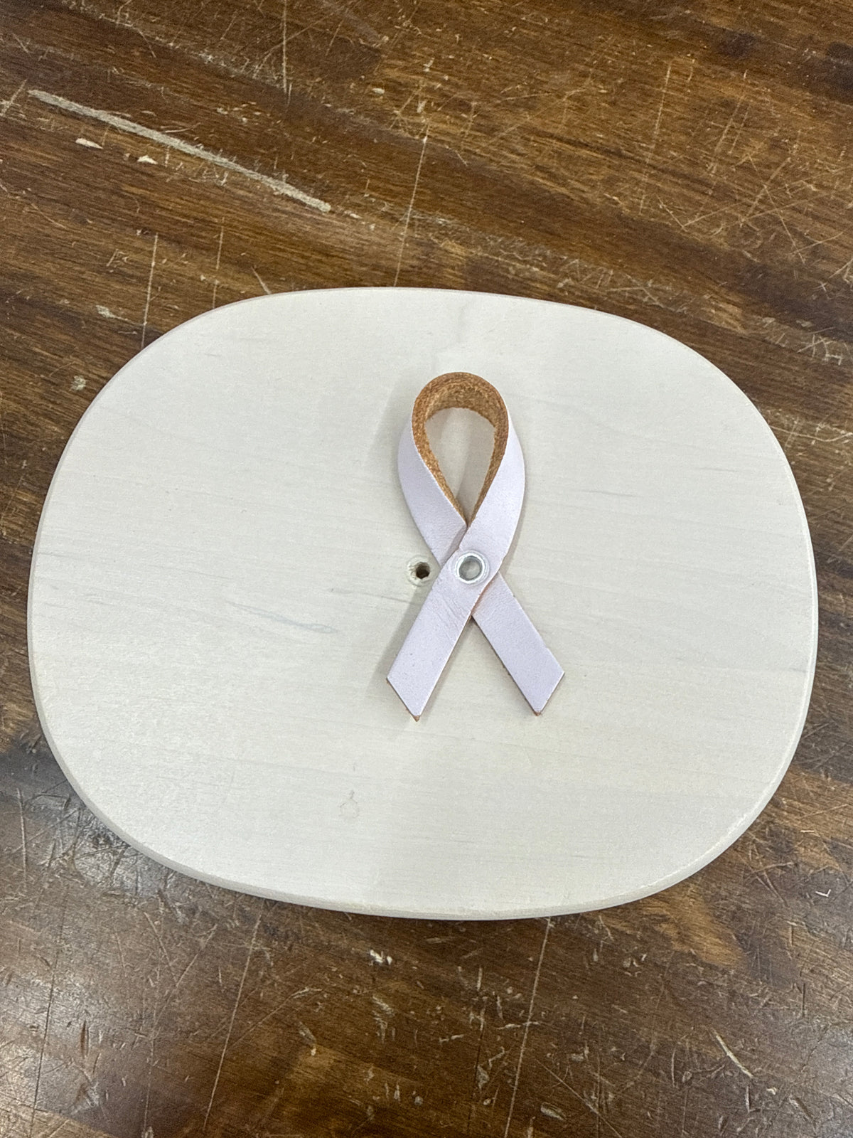 Longaberger 2008 horizon of hope lid ( attachment is faded and needs to be re-attached)