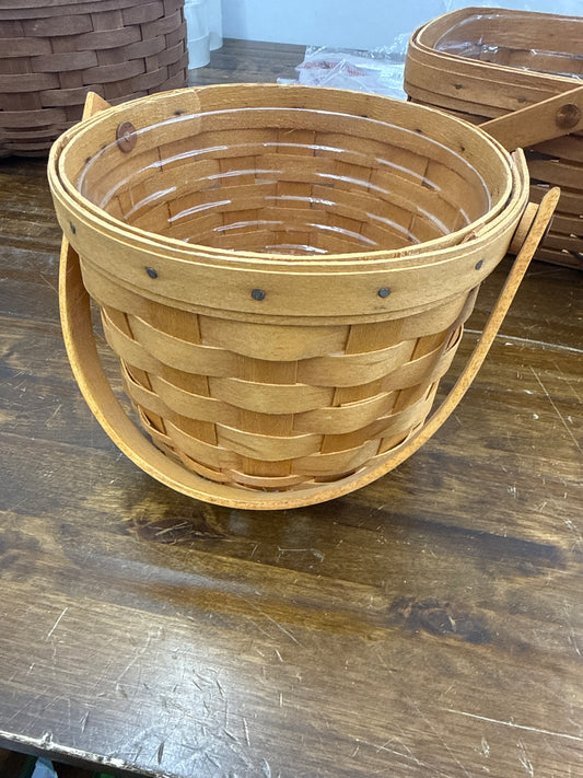 Longaberger small fruit basket with protector