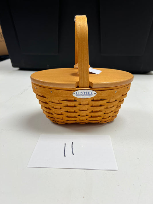 Longaberger Century Cheers Basket with lid & protector