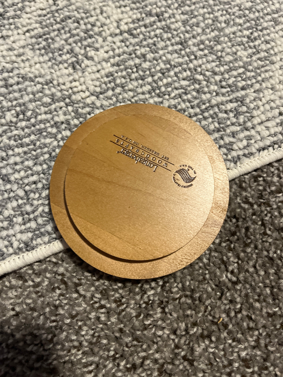 Longaberger 4” round lid