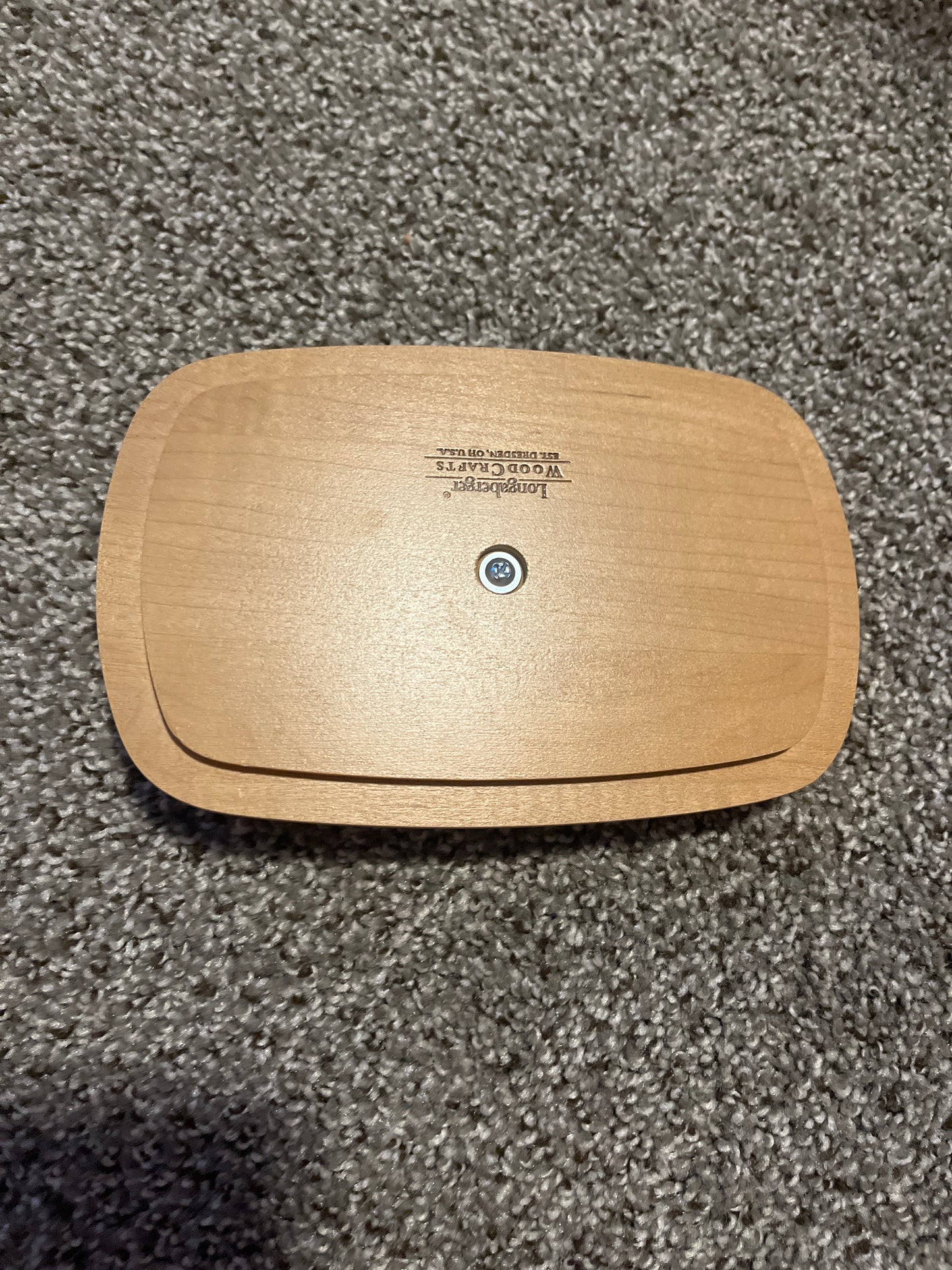 Longeberger 7.5”x5” lid