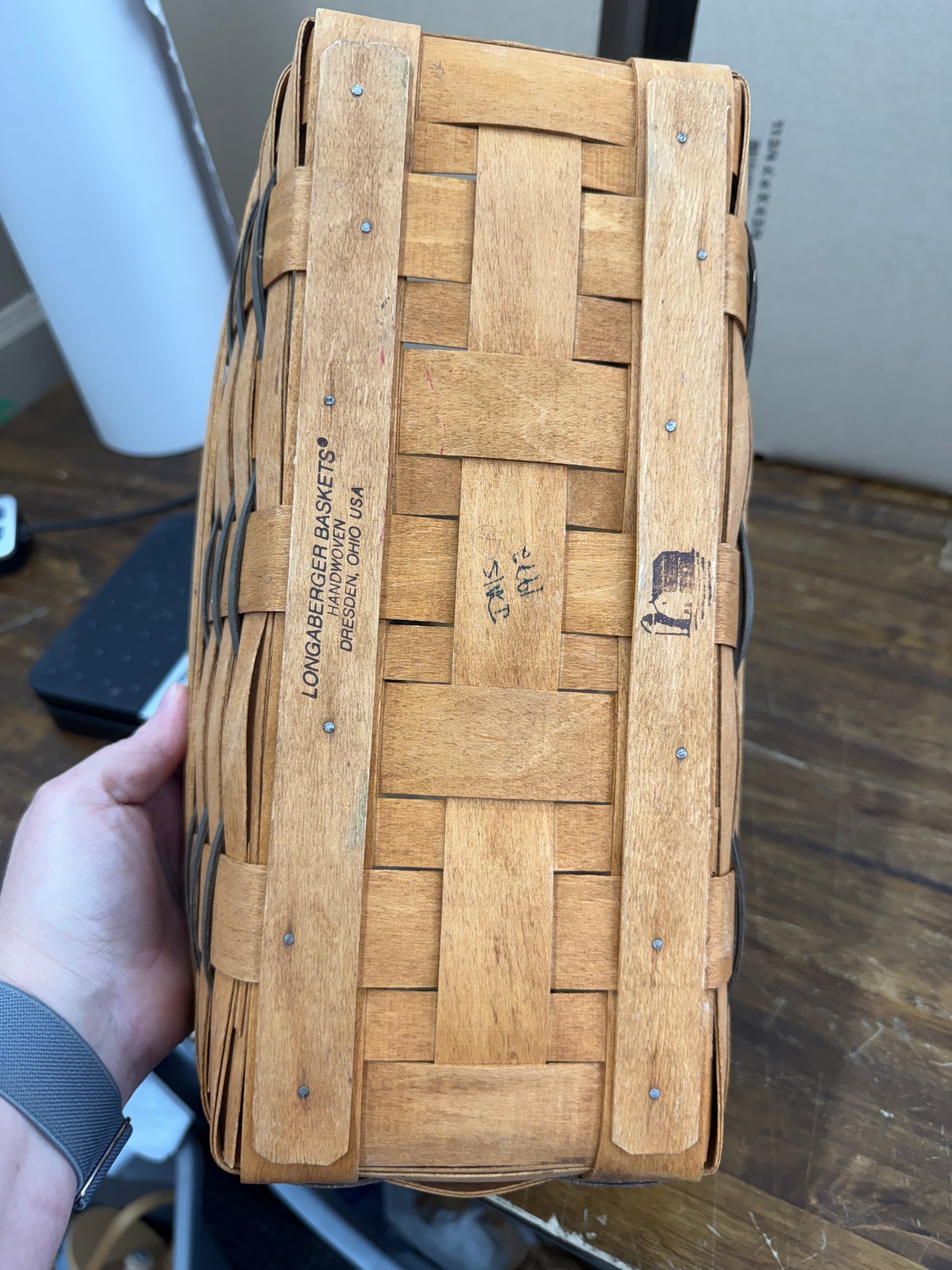 Longaberger heartland bread / pantry basket