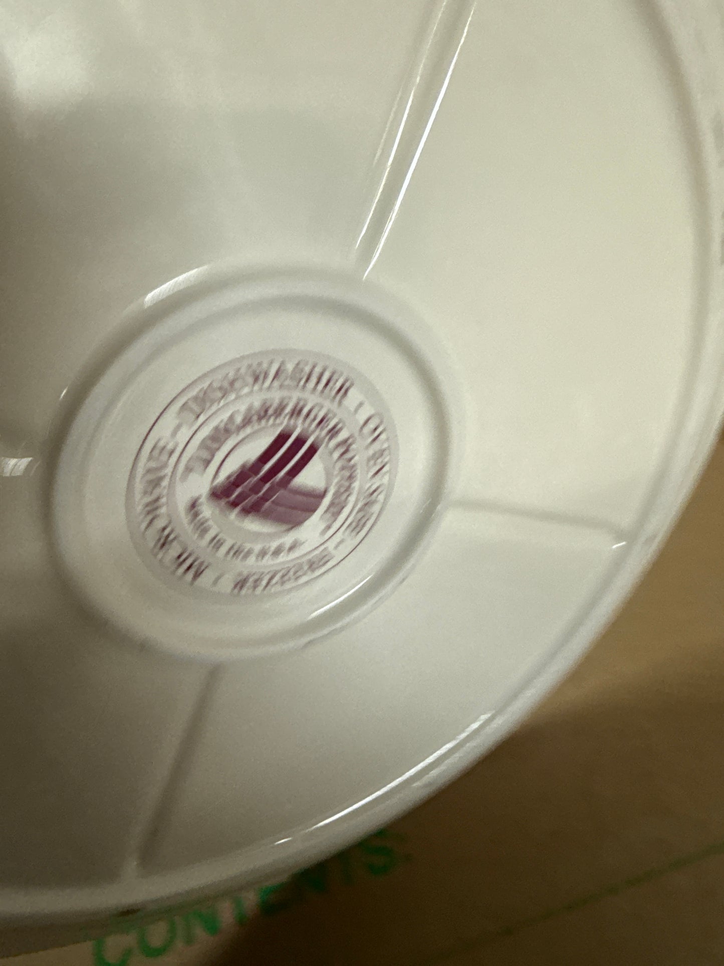 Longaberger divided platter in red