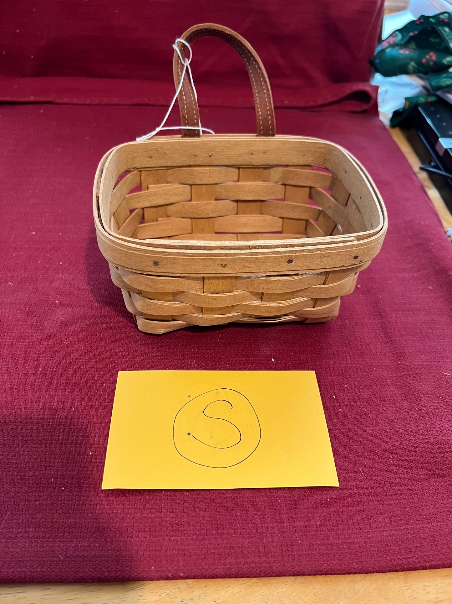 Longaberger Small Key Basket