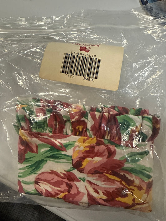 Longaberger tulip liner