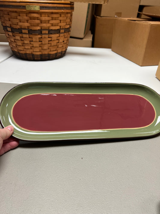 The Longaberger Company long serving tray