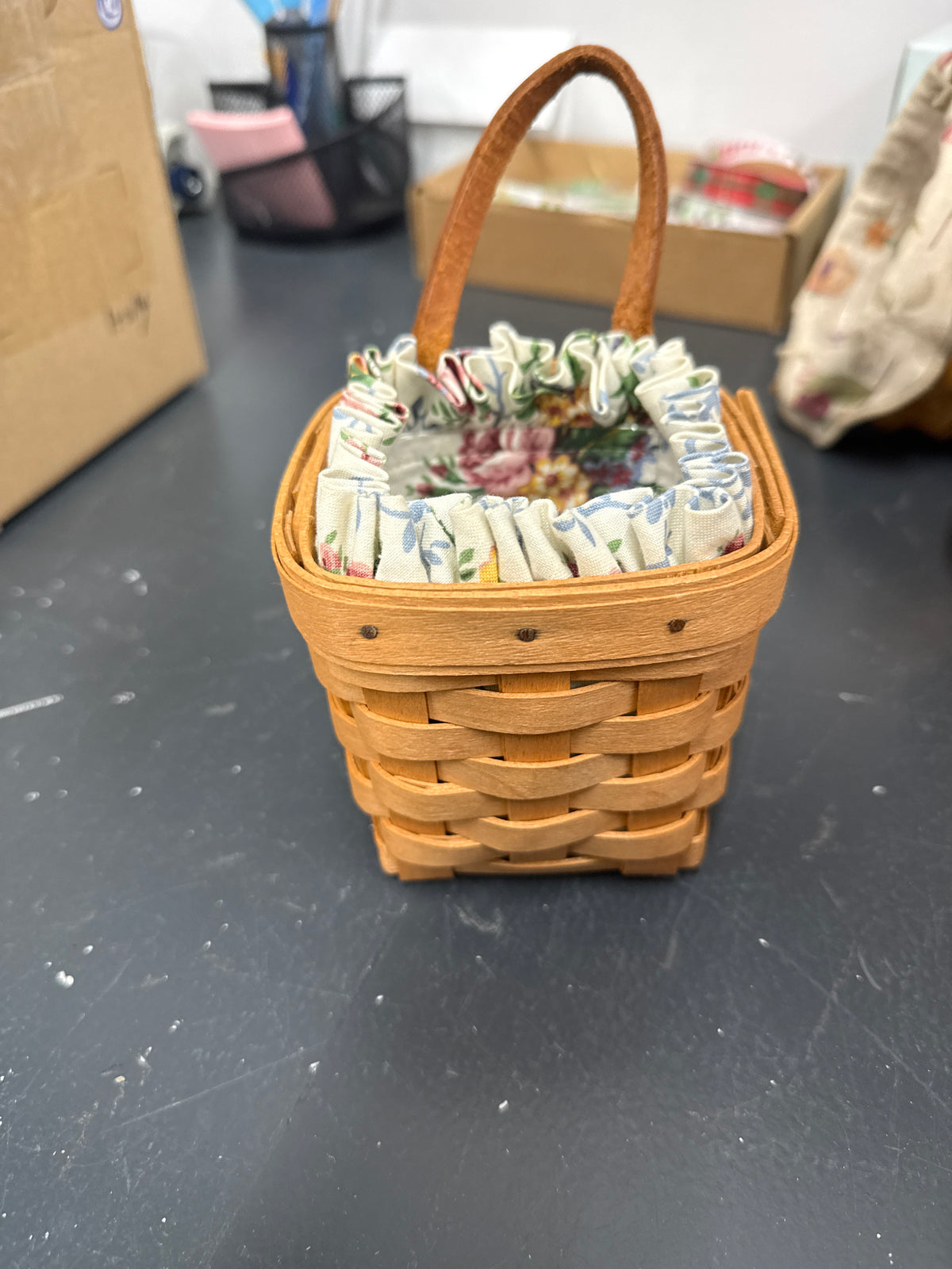 Longaberger chives basket