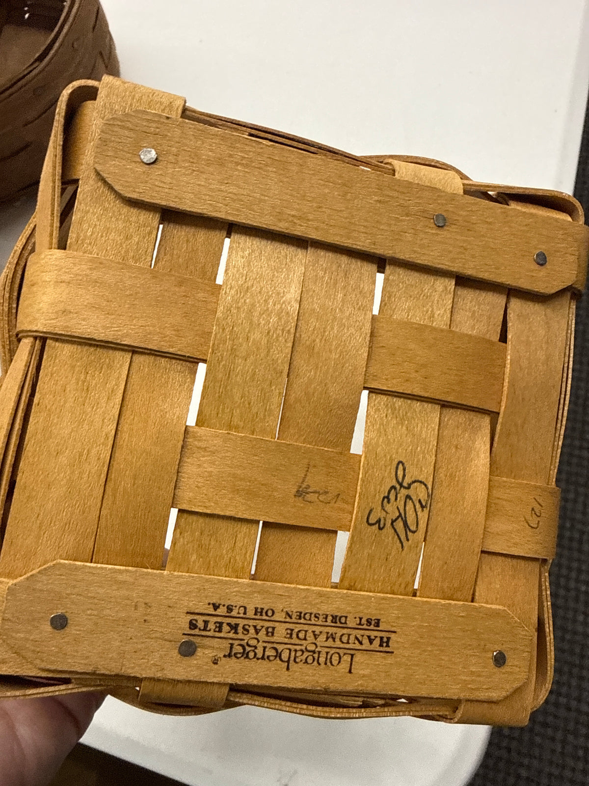 Longaberger tarragon basket