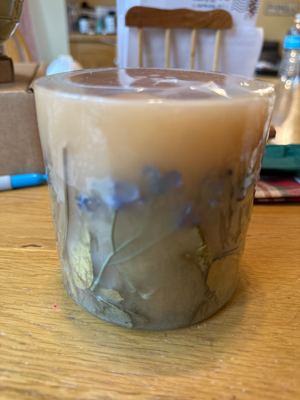 Longaberger inclusion candle lavender petals