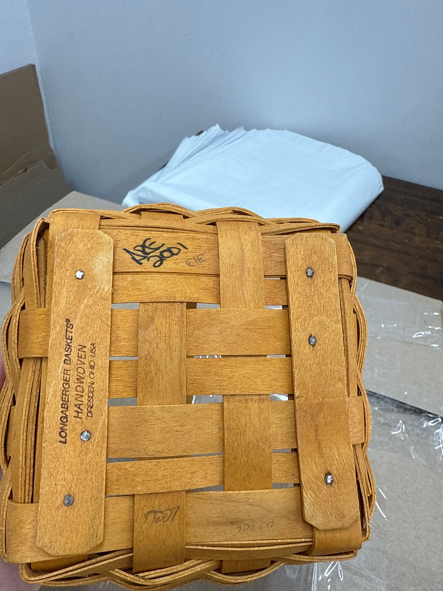 Longaberger strawberry basket