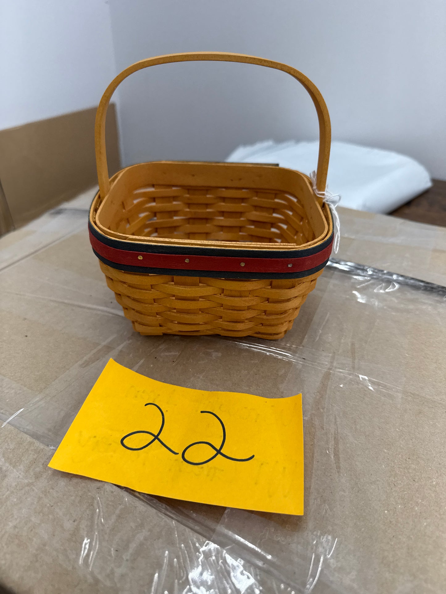 Longaberger strawberry basket