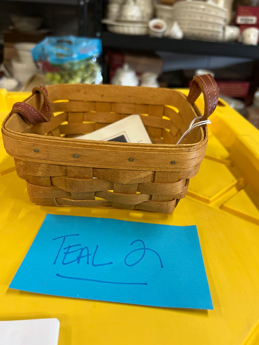 Longaberger blueberry basket