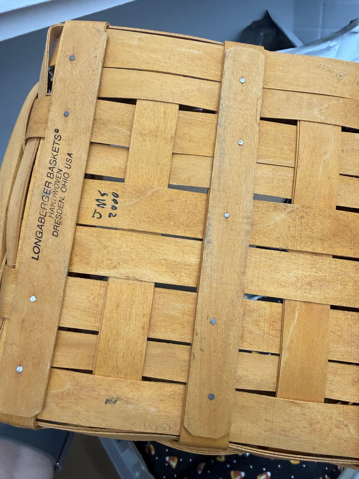Longaberger deck the halls basket