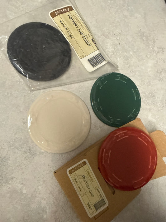 Longaberger pottery chips