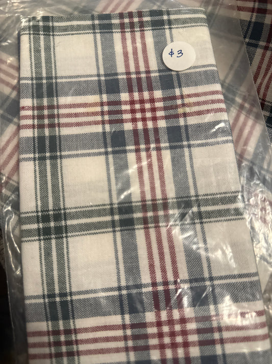 Longaberger single napkin in market day stripe