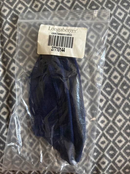 Longaberger Terragon Liner in Indigo