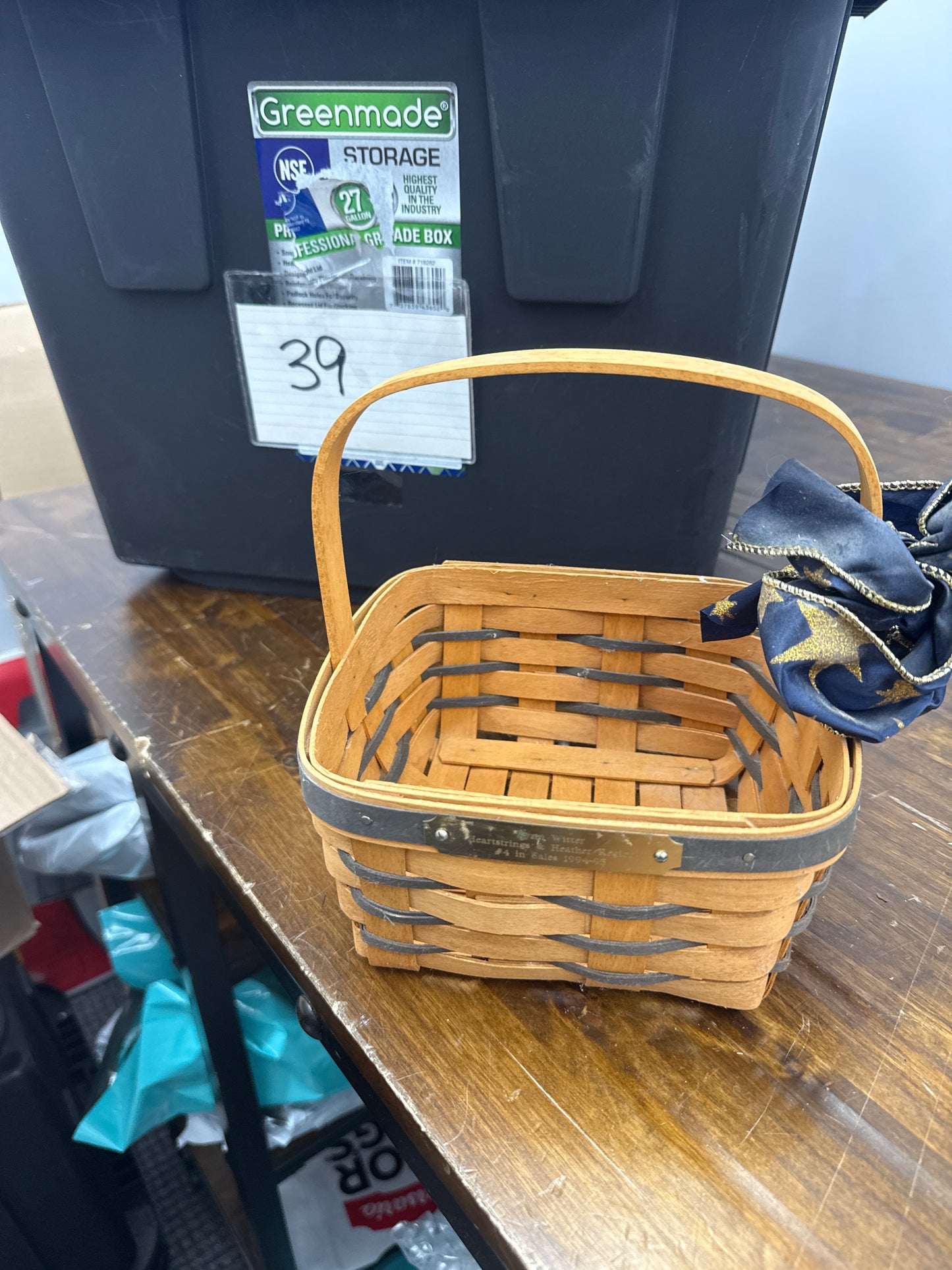Longaberger awards basket