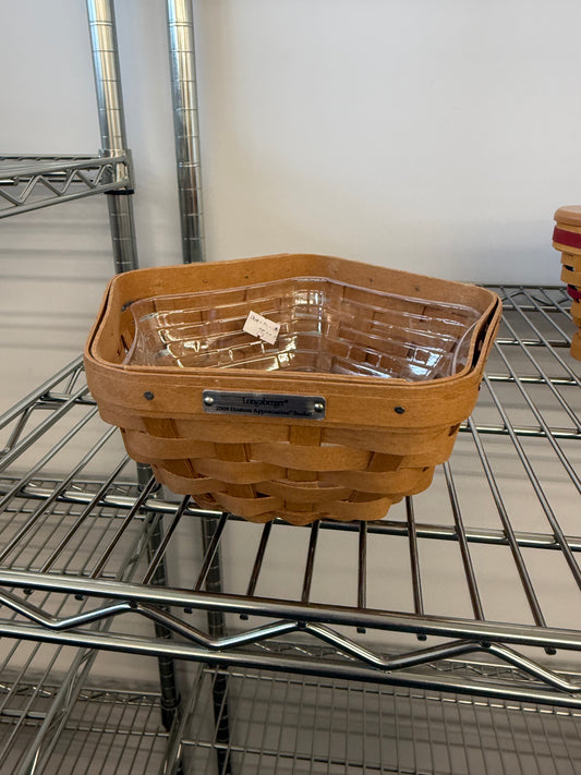 Longaberger 2009 hostess appreciation basket with protector