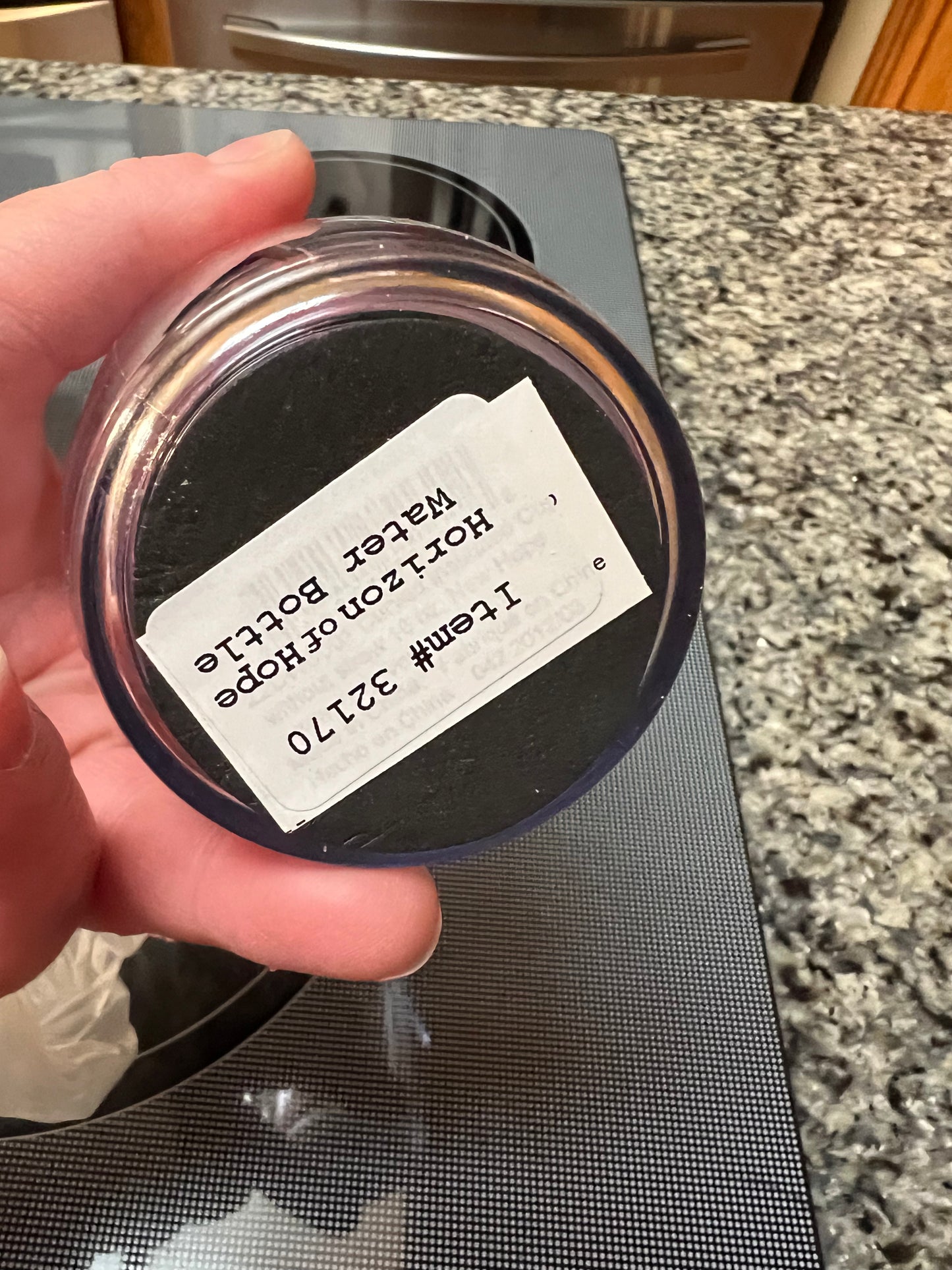 Longaberger horizon of hope water bottle