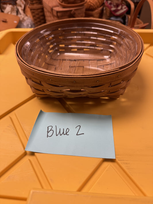 Longaberger medium catchall basket with protector