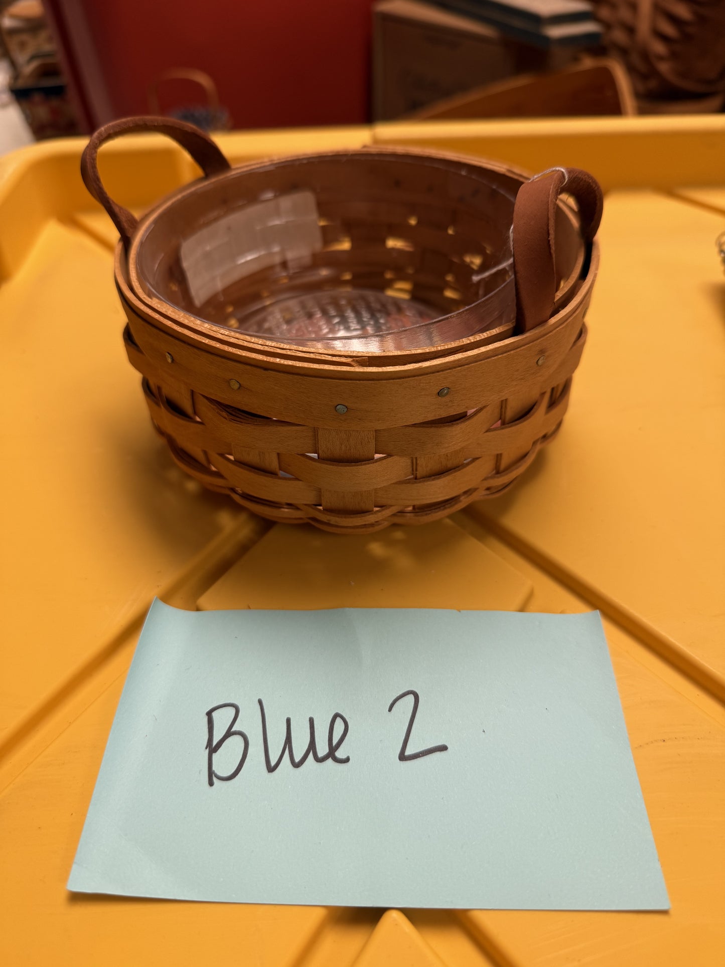 Longaberger saffron with protector