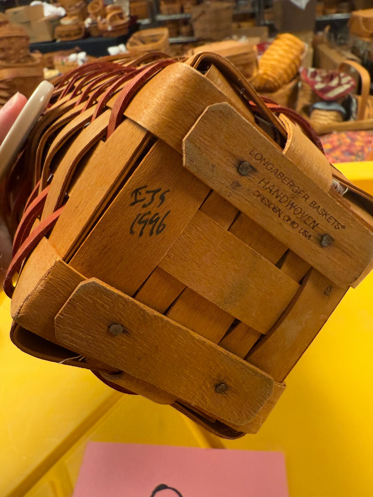 Longaberger bouquet basket