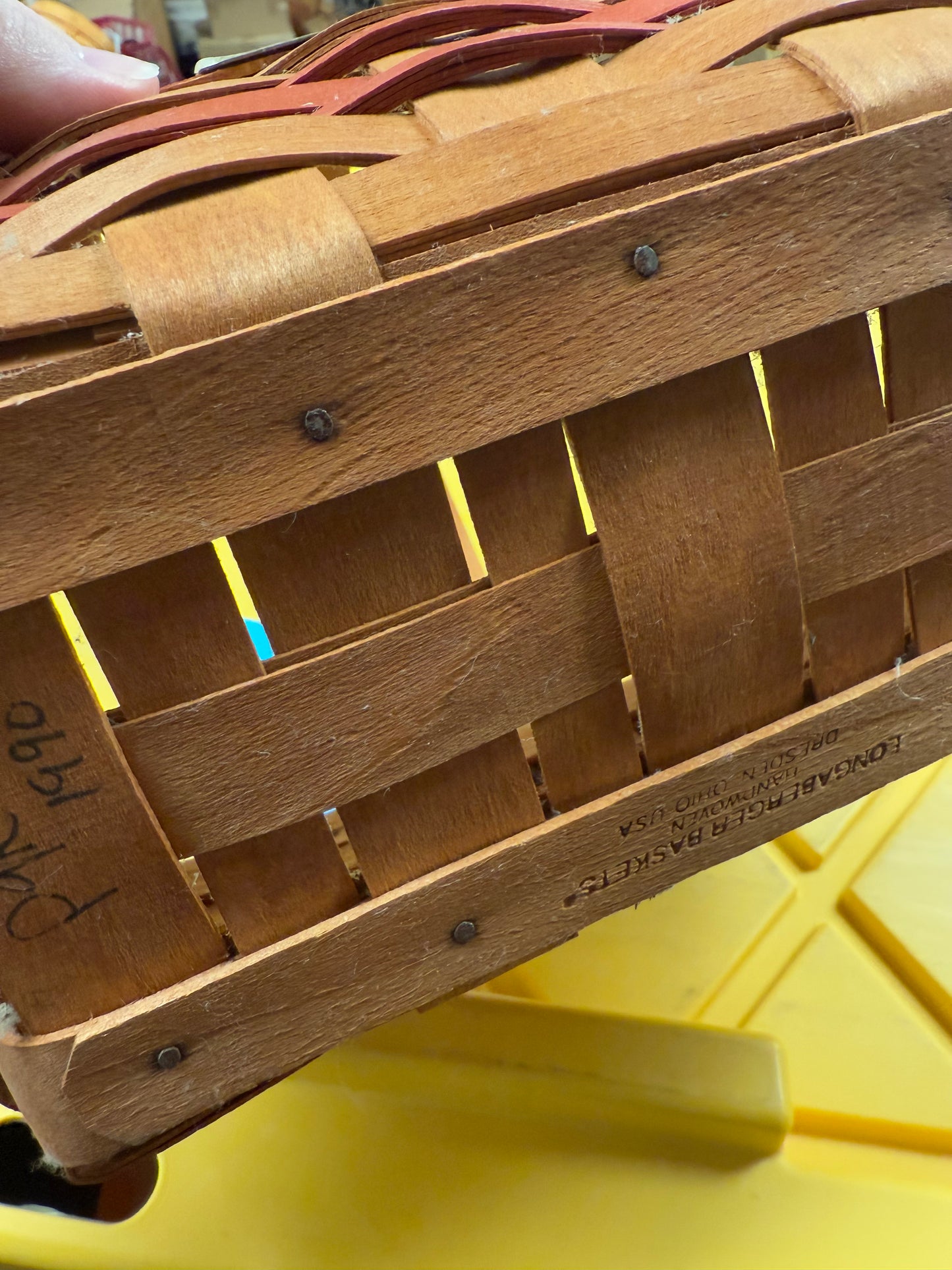 Longaberger 90 gingerbread basket
