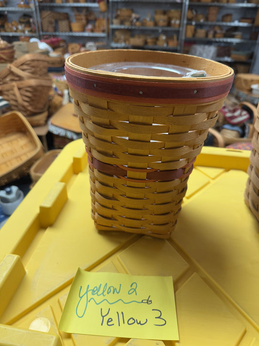 Longaberger snapdragon with liner
