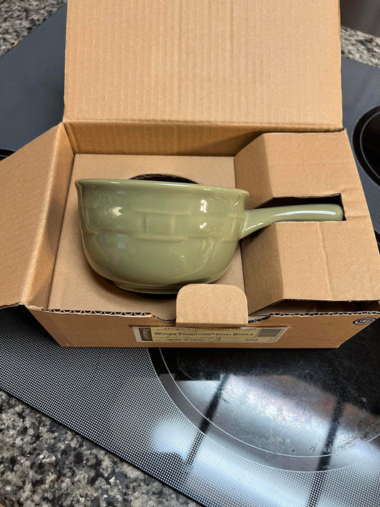 Longaberger Chili Bowl in Sage