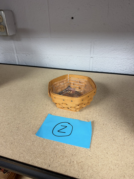 Longaberger sage with protector