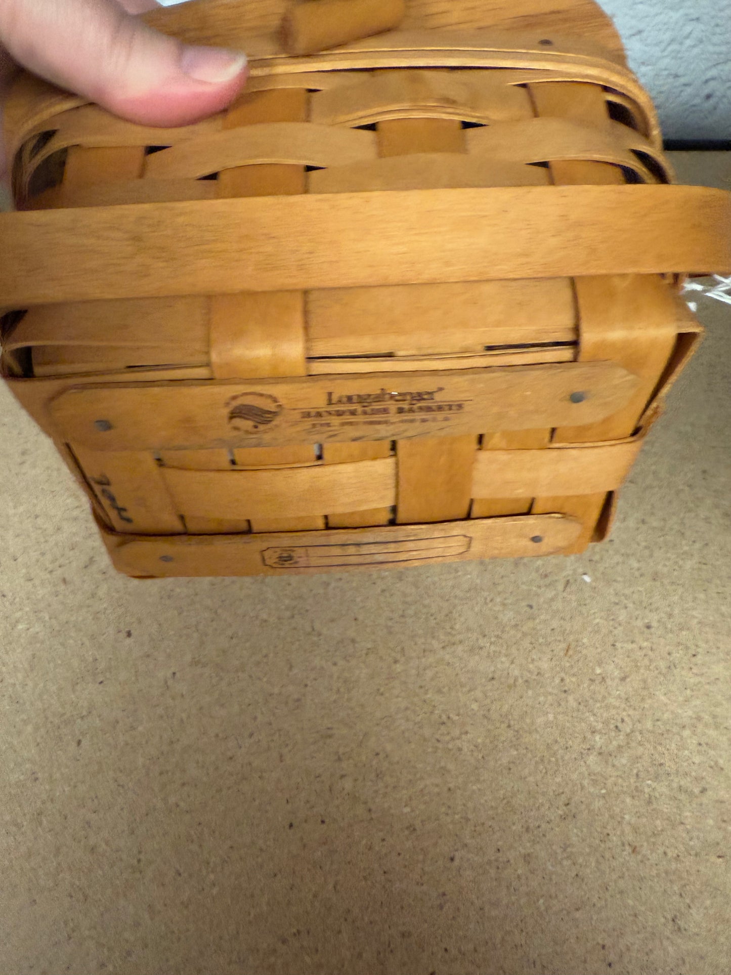 Longaberger kiddie purse