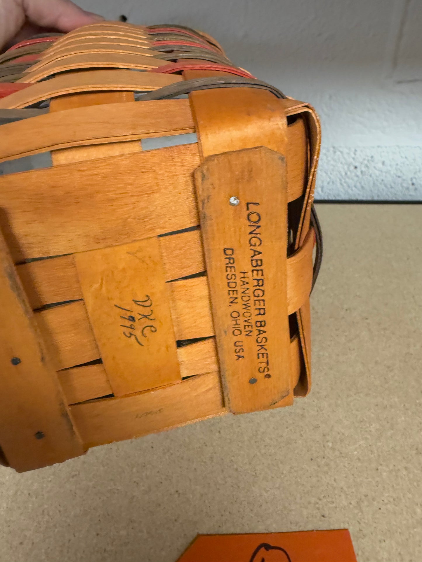 Longaberger medium peg with protector