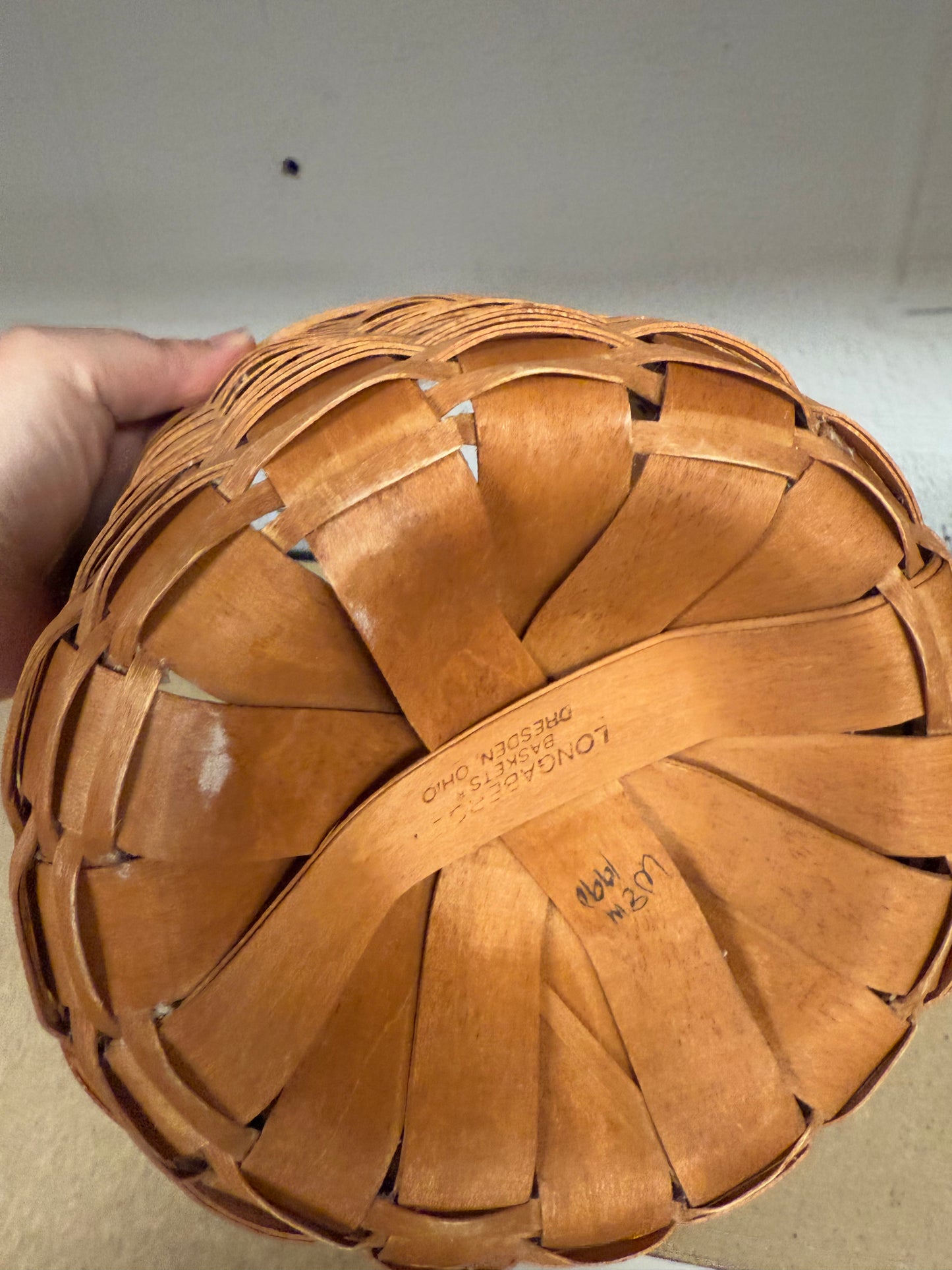 Longaberger medium fruit basket