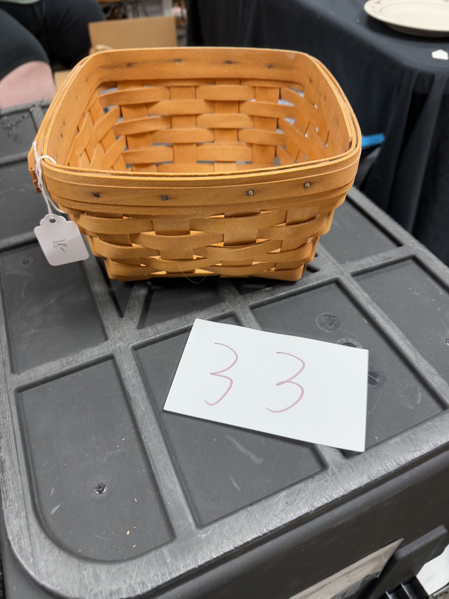 Longaberger large berry basket