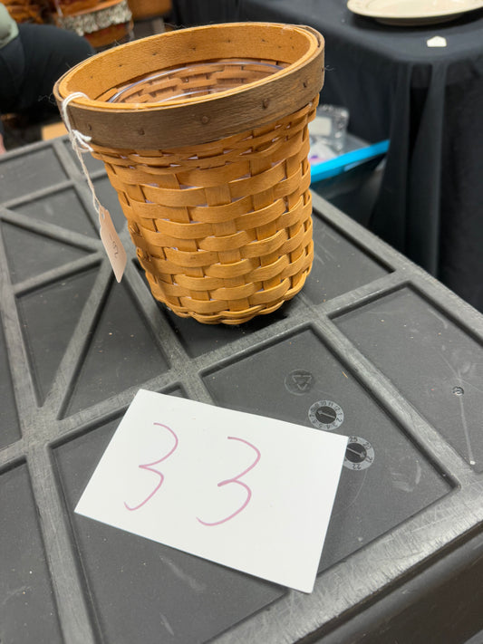 Longaberger small canister
